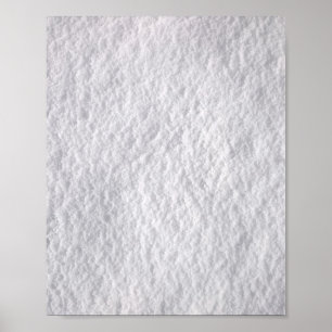 Komprimerad Snö Struktur Poster