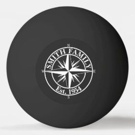 Komprimerad stjärna, mongram, anpassningsbar emble pingisboll