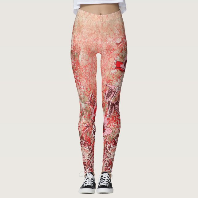 Komprimering och Moderskap | Mysigt passning Leggings (Framsida)