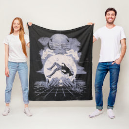 Komprimeringen - Techno-Dystopian Streetwear Desig Fleecefilt