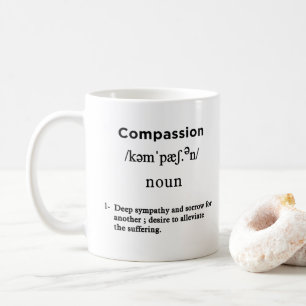 komprimeringsdefinition vit kaffemugg