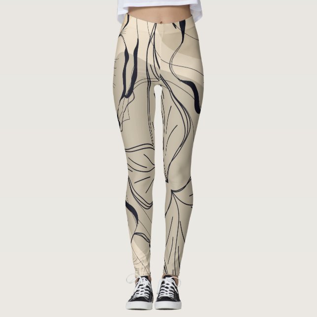 Komprimeringslegeringar av premiumkvalitet för kvi leggings (Framsida)