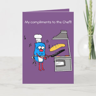 Kompromisser med det tack du-kort för Chef Kort