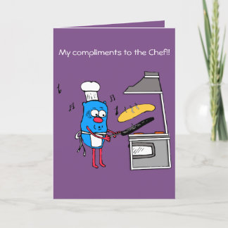 Kompromisser med det tack du-kort för Chef Kort