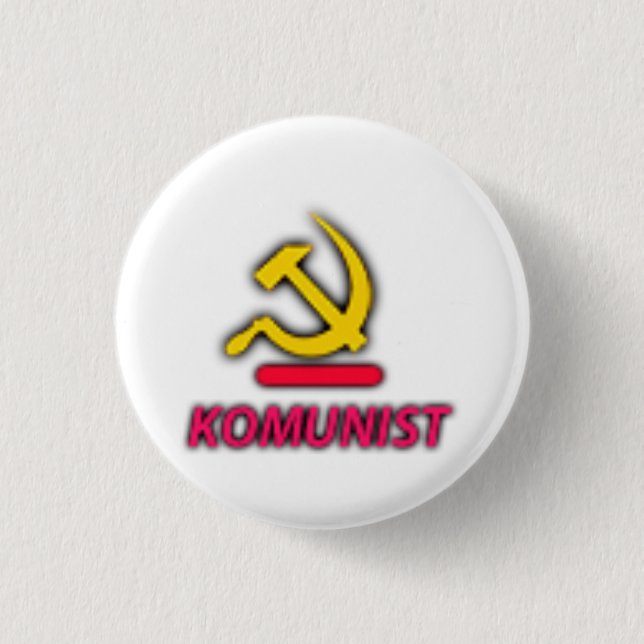 Komunist Party Logotyp Knapp (Framsida)