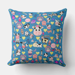 Kon Älskare Dekorativ kudde med hjärter