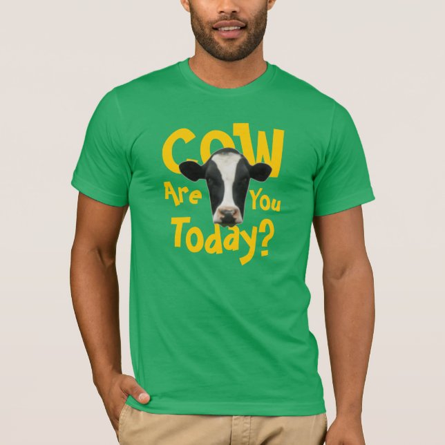 Kon är dig i dag T-tröja Tee Shirt (Framsida)
