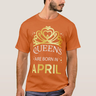 Kön är född i april I T Shirt