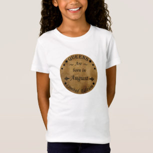 Kön är född i augusti t shirt