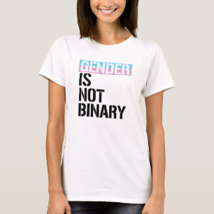 Kön är inte binärt t shirt