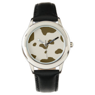 KON FLÅR bruna fläckar Armbandsur