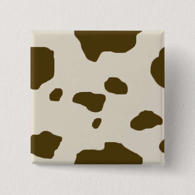 KON FLÅR bruna fläckar Knapp (Framsida)