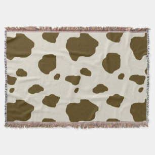 KON FLÅR brunt Mysfilt