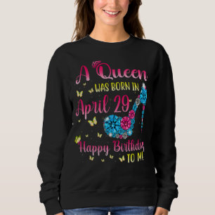 Kön föds den 29 april en drottning föddes i t shirt