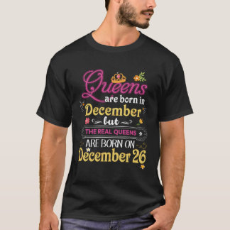 Kön föds i december men den verkliga på 26 26 ton t shirt