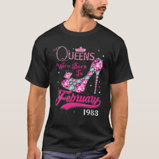 Kön föds i februari 1983 t 37:e födelsedagen shirt