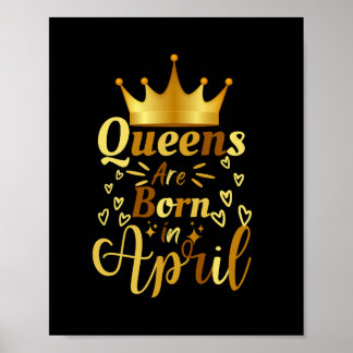 Kön föds upp i april Golv Poster