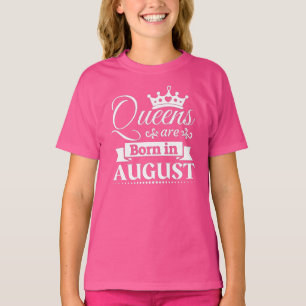 Kön föds upp i augusti T-Shirt