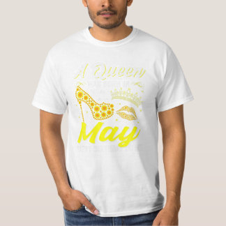 Kön föds upp i May Girl T Shirt
