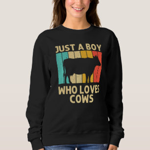 Kon för boys Kids Farm Animal Cow Dairy Farmer T Shirt