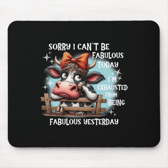 Kon Förlåt att jag inte kan vara uppmjukad idag... Musmatta (Framsidan)