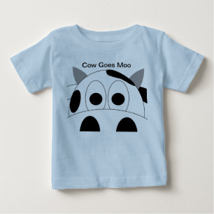 Kon går musmåbarnT-tröja T-shirt