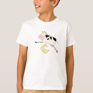 Kon hoppar över måneTshirts och gåvor T Shirt