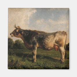 Kon i Fält (husdjur) (av Filippo Palizzi) Magnet