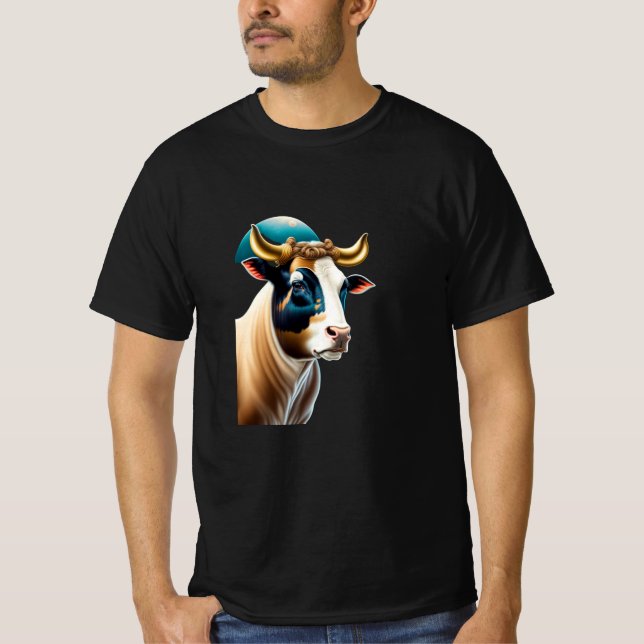 Kon i jacka T-Shirt (Framsida)