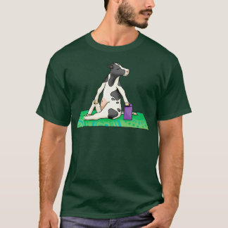 Kon i Twist Yoga Pose T Shirt