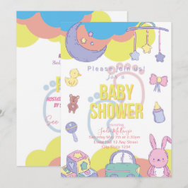 Kön - Inbjudan till pastellskuvel för könsmognad