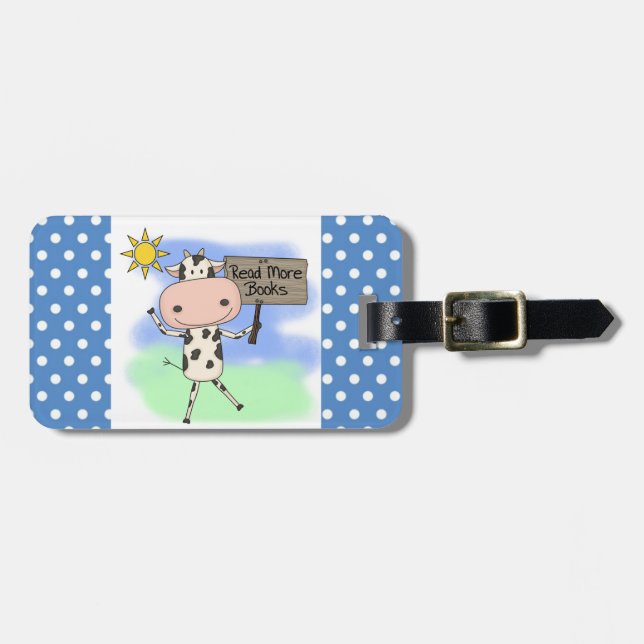 Kon läste mer bokar bagagebricka (Horisontell Framsida)