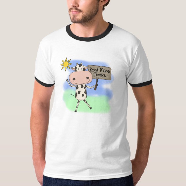 Kon läste mer bokar tee shirt (Framsida)