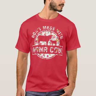 Kon Mors dag är inte  med Mamma Cow Farmer C T Shirt
