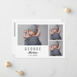 Kön Neutral babyskor Tack Nyfött foto Meddelande