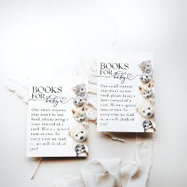 Kön Neutral babystötare för vinterdjur Tilläggskort