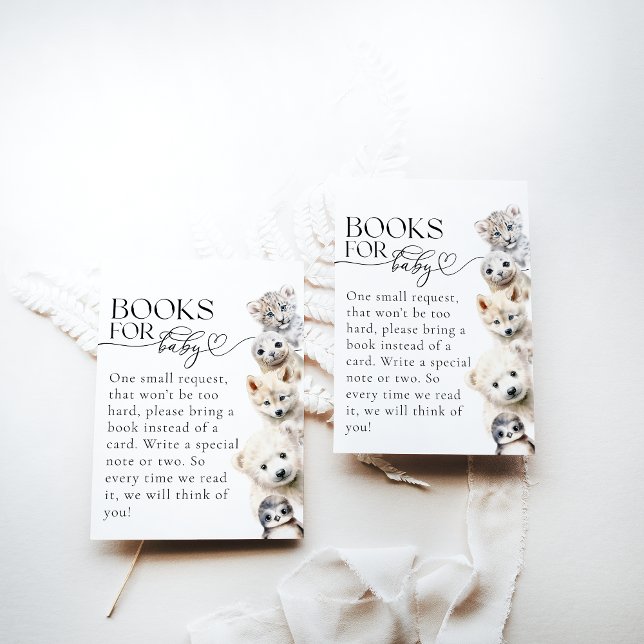 Kön Neutral babystötare för vinterdjur Tilläggskort (Skapare uppladdad)