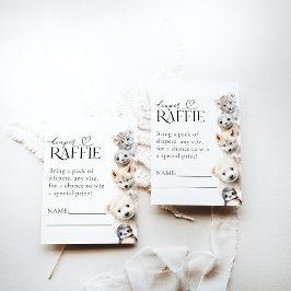 Kön Neutral babystötare för vinterdjur Tilläggskort