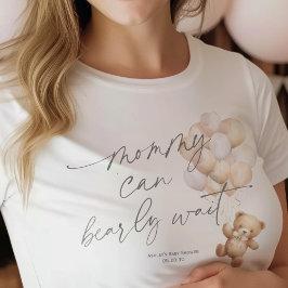 Kön Neutral Barly wait, Mamma till blivande T Shirt