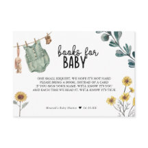 Kön Neutral Boho Baby Shower Bokar för Baby