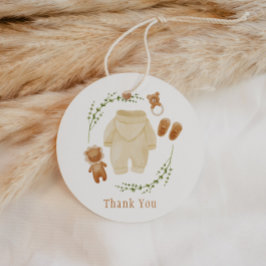 Kön Neutral Boho Mönster Baby Shower Gåvor Etiketter