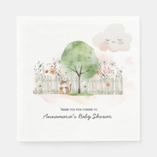 Kön Neutral C Baby Shower   Pappersservett