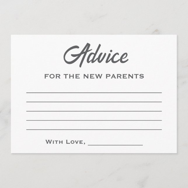 Kön Neutral Cloud Nine Baby Shower Nalle Rådkort (Framsida)