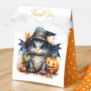 Kön Neutral Dragon Halloween Baby Shower Presentaskar
