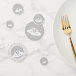 Kön Neutral Elephant Baby Shower Party Decor