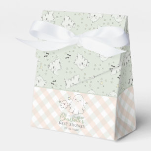 Kön Neutral Grönt Mamma & Baby Ghost Baby Shower Presentaskar