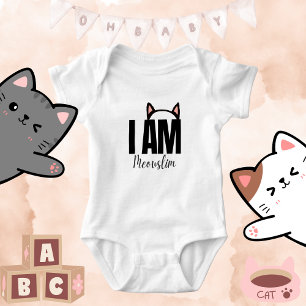 Kön Neutral islamisk citat Slogan Cat Lover T Shirt