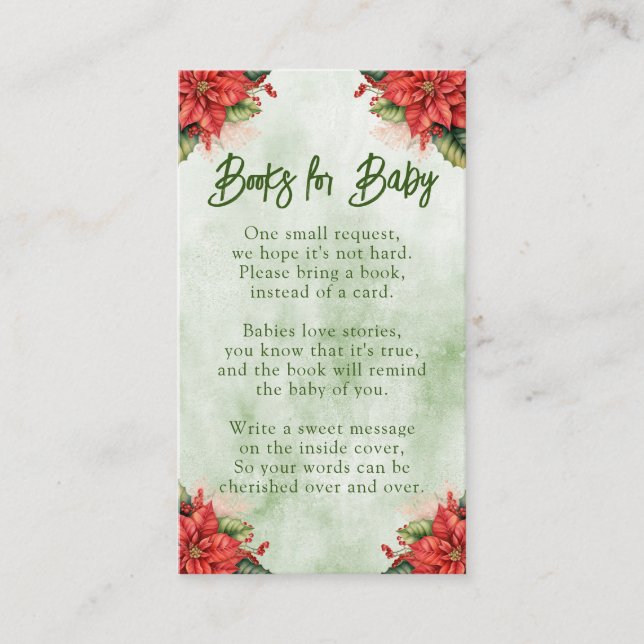 Kön Neutral jul Bokar för babyskor Tilläggskort (Framsida)