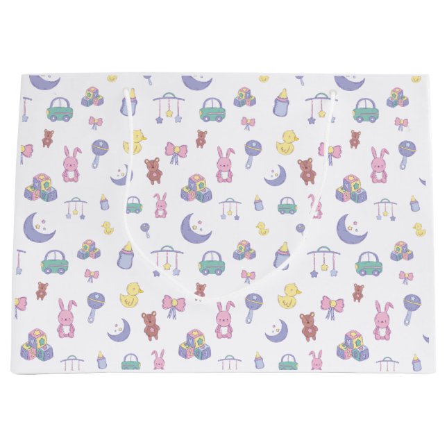 Kön Neutral Pastel Baby Shower (Framsidan)