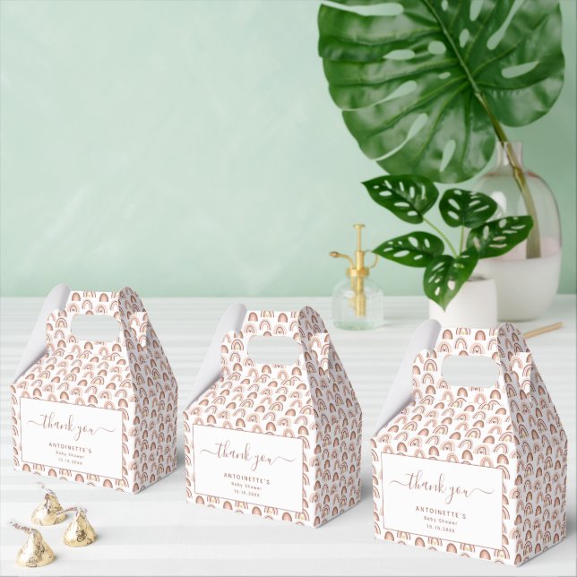 Kön Neutral regnbåge Babykläder Presentaskar (Multipel)